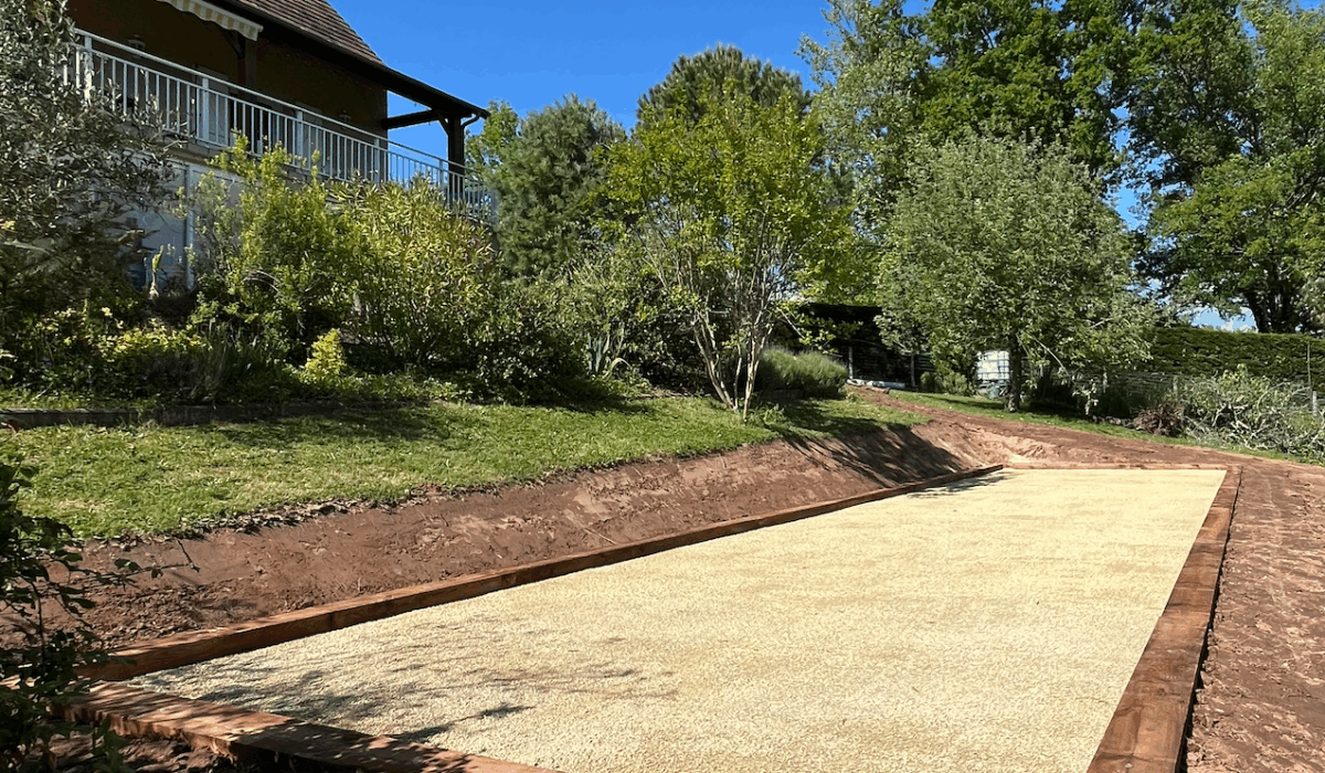 Terrain de pétanque