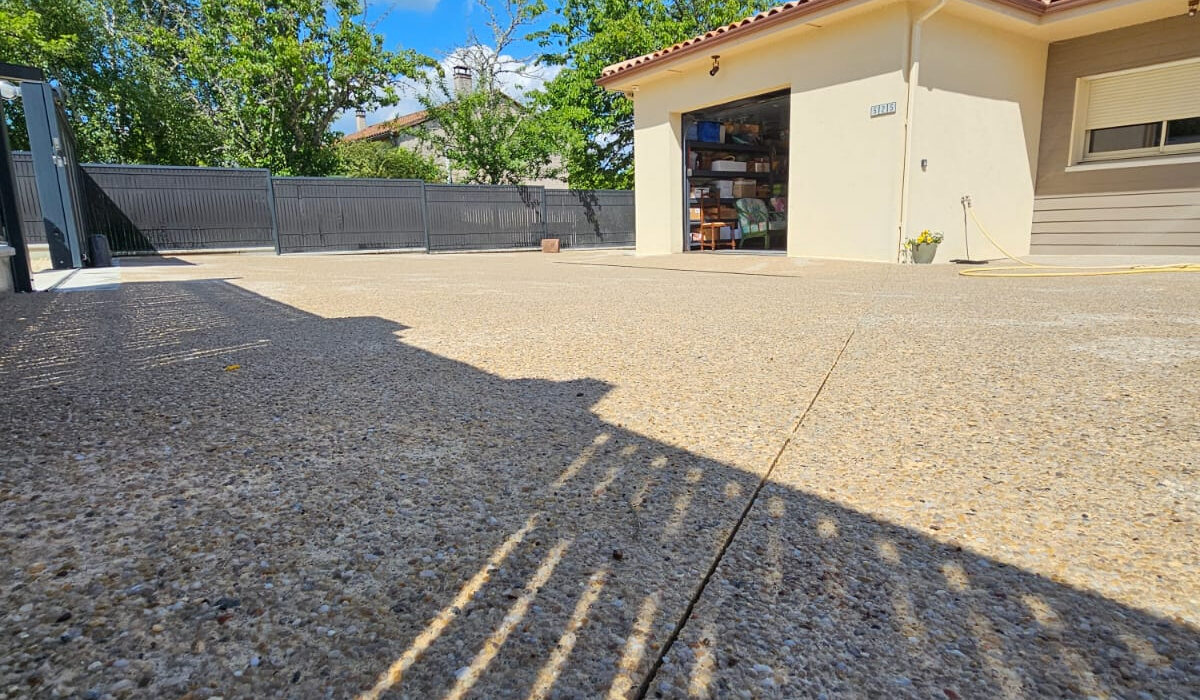 Béton désactivé
